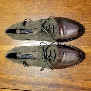 Deena & Ozzy sz 6 gray Oxfords